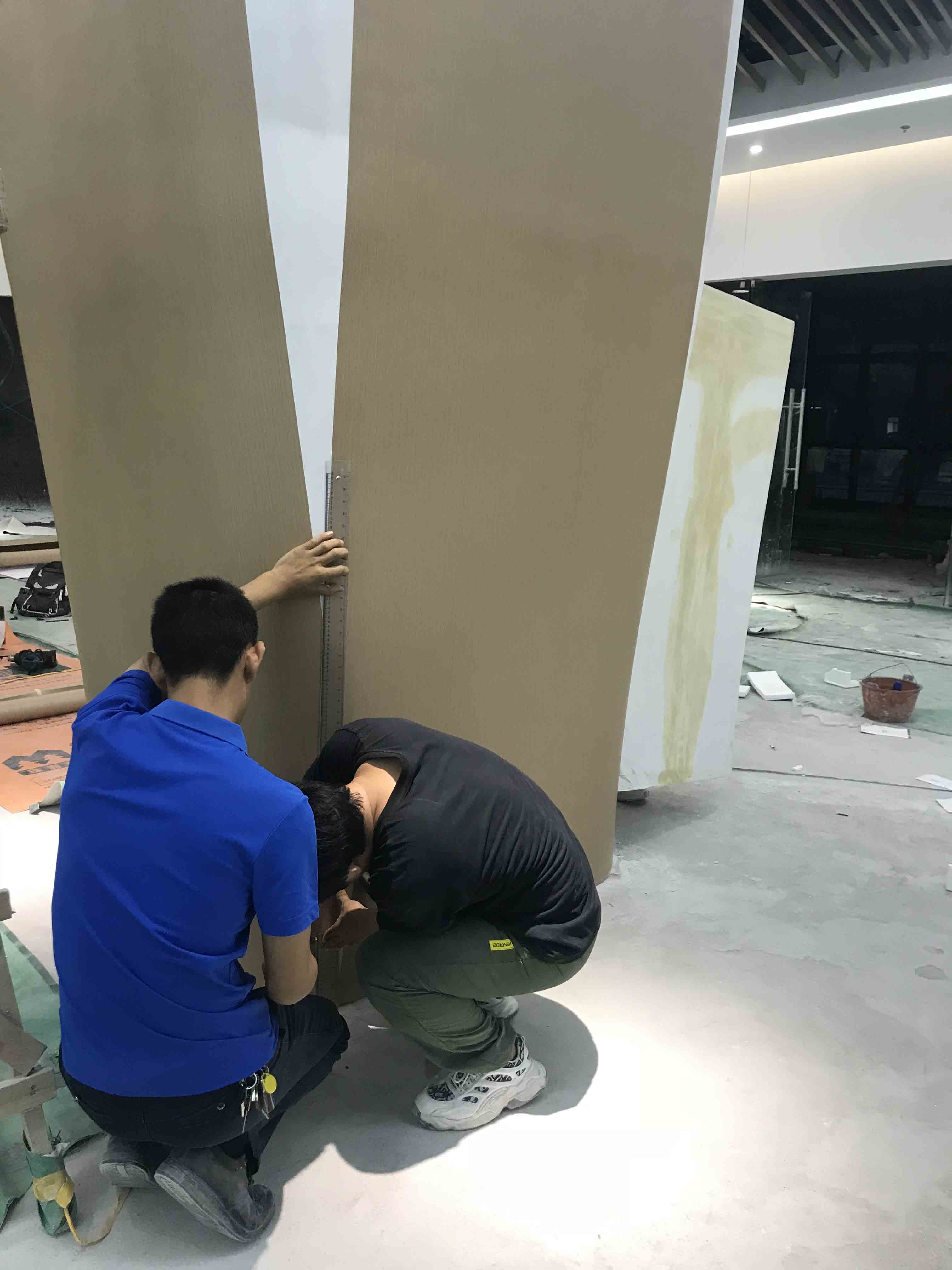 中大五院建筑装饰膜施工案例
