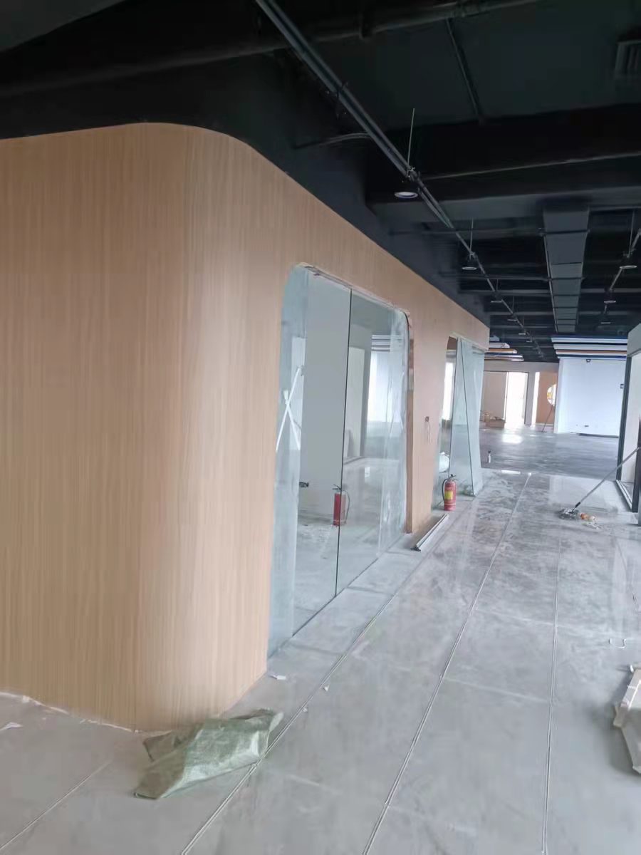办公场所装饰膜施工案例
