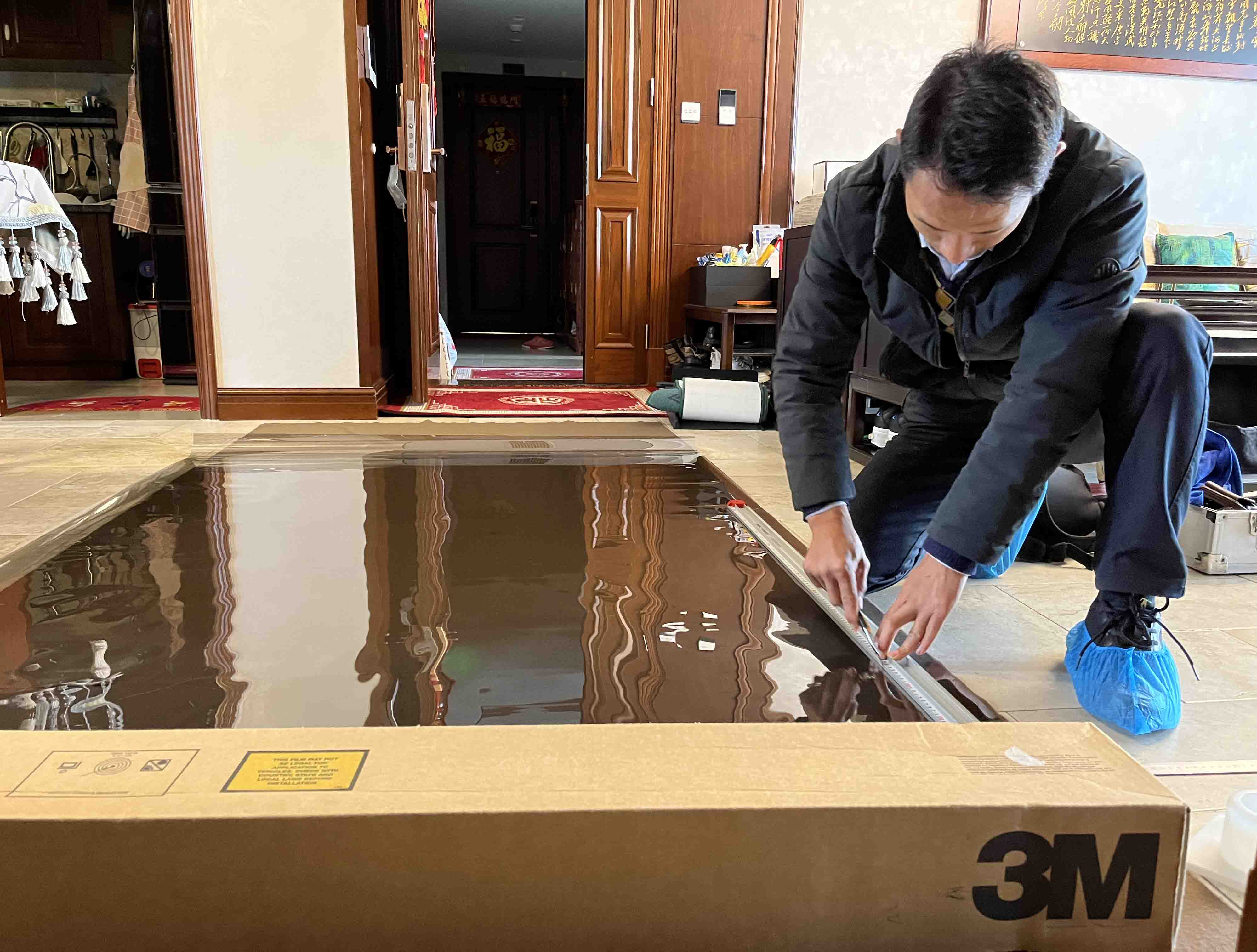 水墨兰亭家装3M隔热膜案例
